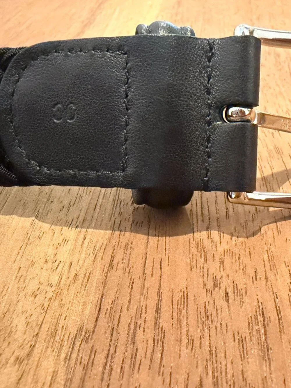 Andersons black woven